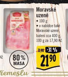 Albert Moravské uzené nabídka
