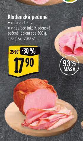 Albert Kladenská pečeně nabídka