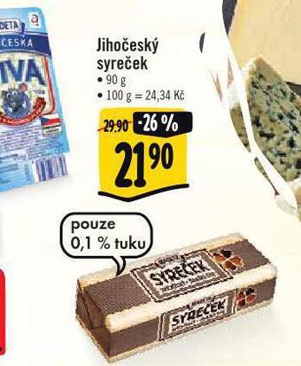 Albert Jihočeský syreček nabídka