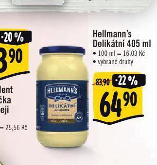 Albert Hellmann's delikátní nabídka