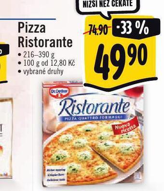 Albert Pizza ristorante nabídka