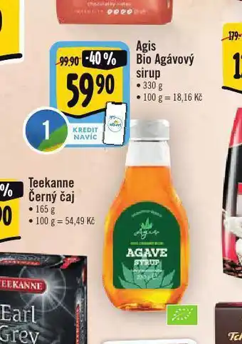 Agis bio agávový sirup