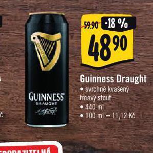 Albert Pivo guinness draught nabídka