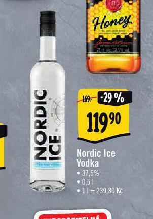Albert Nordic ice vodka nabídka