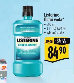 Albert Listerine ústní voda nabídka