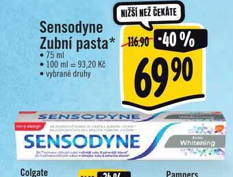 Albert Sensodyne zubní pasta nabídka