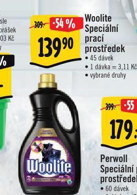 Albert Woolite prací prostředek nabídka