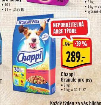 Chappi granule pro psy