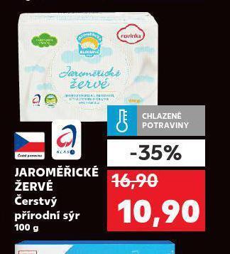 Kaufland Jaroměřické žervé nabídka