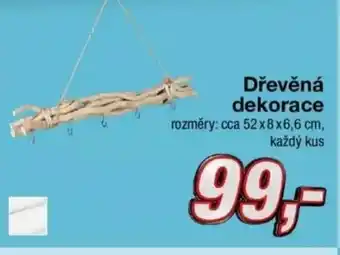 Kik Dřevěná dekorace nabídka