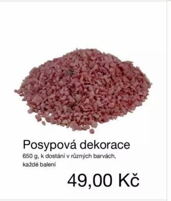 Kik Posypová dekorace nabídka