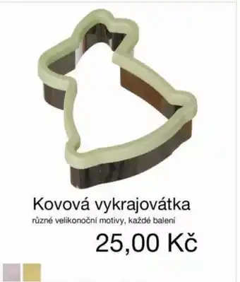 Kovová vykrajovátka