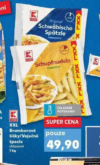 Kaufland Xxl bramborové sišky nabídka