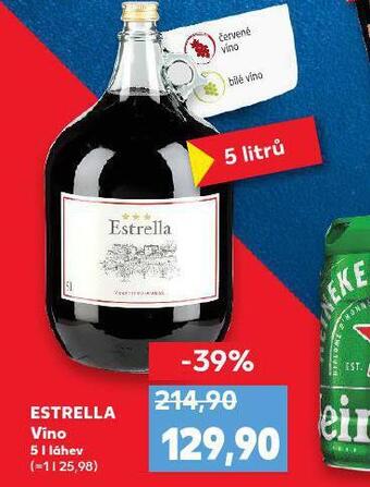 Estrella víno