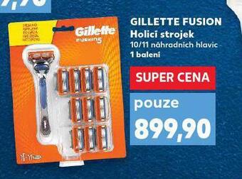 Kaufland Gillette fusion holicí strojek nabídka