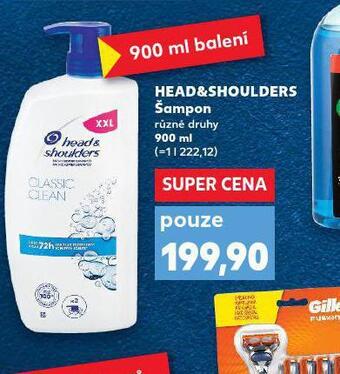Kaufland Head&shoulders šampon nabídka