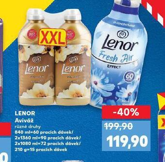 Kaufland Lenor aviváž nabídka