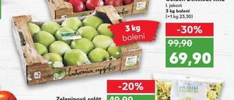 Kaufland Jablka golden delicious nabídka