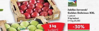 Kaufland Jablka červená nabídka