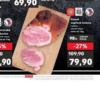 Kaufland Uzené vepřové koleno nabídka
