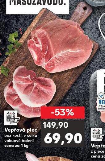 Kaufland Vepřová plec bez kosti nabídka