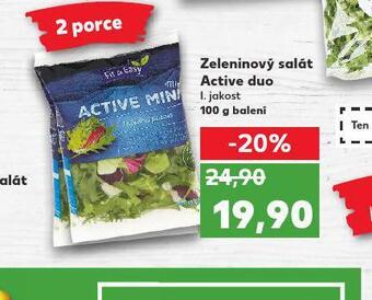 Zeleninový salát active duo