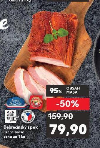 Kaufland Debrecínský špek nabídka