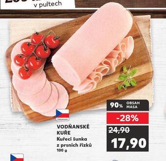 Kaufland Kuřecí šunka z prsních řízků nabídka