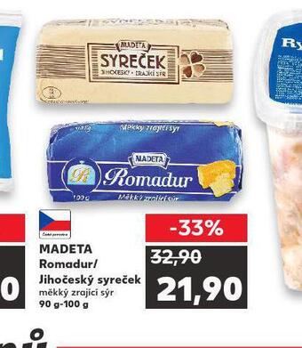 Kaufland Madeta romadur nabídka