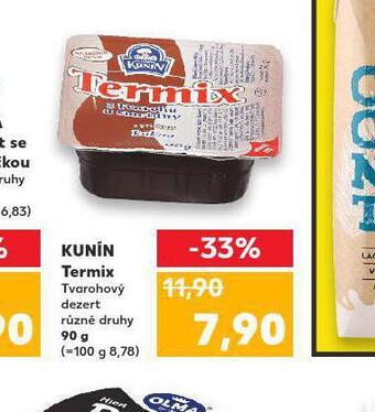 Kaufland Kunín termix nabídka