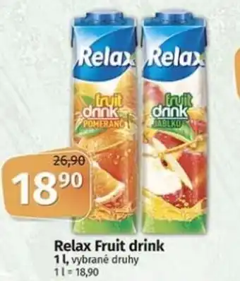 Coop Relax Fruit drink 1l nabídka