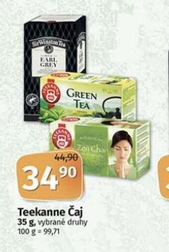 Coop Teekanne Čaj 35g nabídka