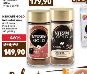 Kaufland Nescafé gold instantní káva nabídka