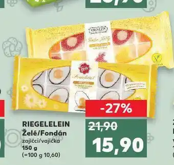 Riegelelein želé / fondán