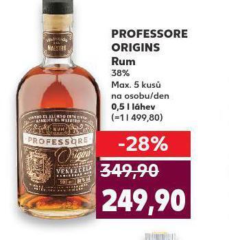Kaufland Professore origins rum nabídka