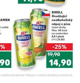 Kaufland Birell nabídka