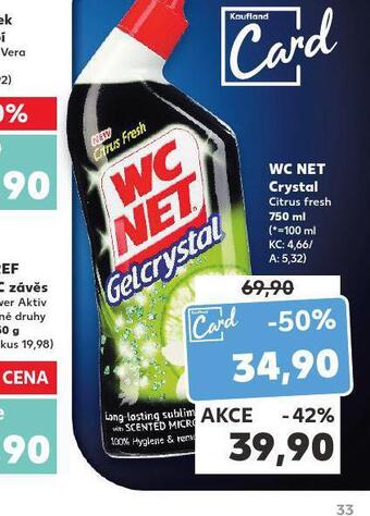 Kaufland Wc net crystal nabídka