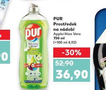 Kaufland Pur prostředek na nádobí nabídka