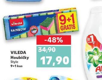 Kaufland Vileda houbičky nabídka