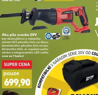 Kaufland Aku pila ocaska 20v nabídka