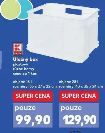 Kaufland Úložný box 16 l nabídka