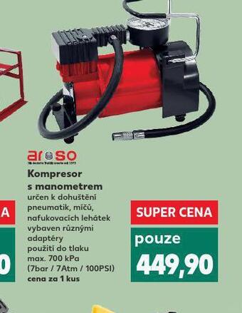 Kaufland Kompresor s manometrem nabídka