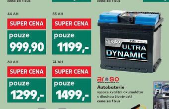 Kaufland Autobaterie 44 ah nabídka