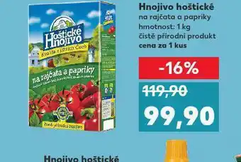 Kaufland Hnojivo hoštické nabídka