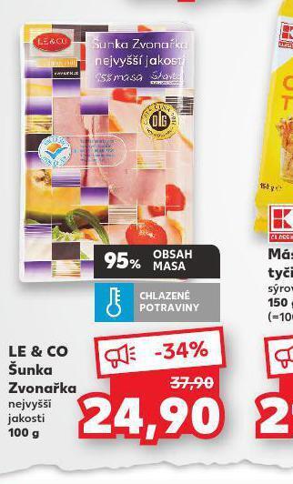 Kaufland Šunka zvonařka nabídka