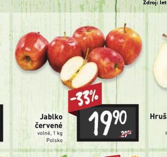 Billa Jablko červené nabídka