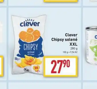 Billa Clever solené chipsy xxl nabídka
