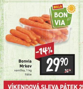 Billa Mrkev nabídka