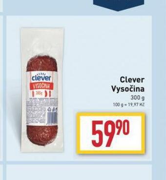 Billa Clever vysočina nabídka