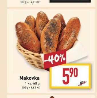 Billa Makovka nabídka